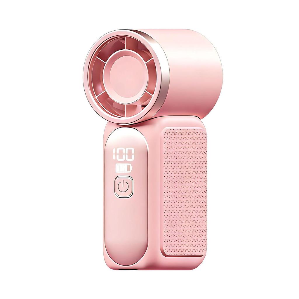 X688 Mini USB Rechargeable 100-Speed Silent Portable Fan for Student, Office, or Home