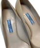 PRADA Décolleté a Punta Travertino Beige Scarpe Donna Taglia US6 EU36 Autentiche