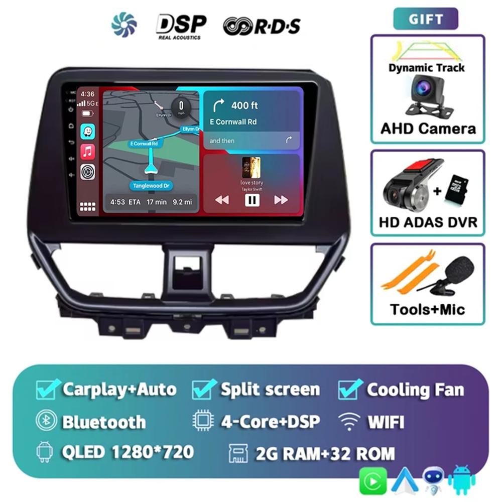 Android 14 GPS Navigation For Suzuki Fronx Baleno 2021- 2025 Autoradio Multimedia Stereo QLED IPS DSP Car Screen WIFI BT 2 Din