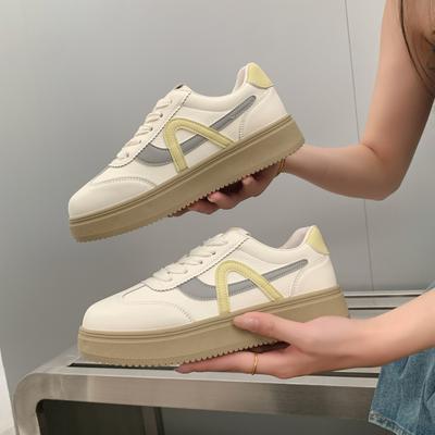 Forrest Gump Shoes Women's Little White Shoes 2025 New Spring and Summer with Skirts Niche Versatile Students Leisure Sports Thick Baseplate Shoes