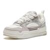 Anta Comfortable Low-Top Bread Shoes Women Sneakers White Purple 922348001-4