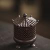 With Lid Sandalwood Agarwood Stove Retro Aromatherapy Holder Incense Burner  Yoga Studio