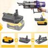 Rosfix Adapter do Akumulatora Dewalt 18/20V do Dyson V10 – Kompatybilność z Odkurzaczami Dyson V10 | Wytrzymała Konstrukcja z Tworzywa ABS