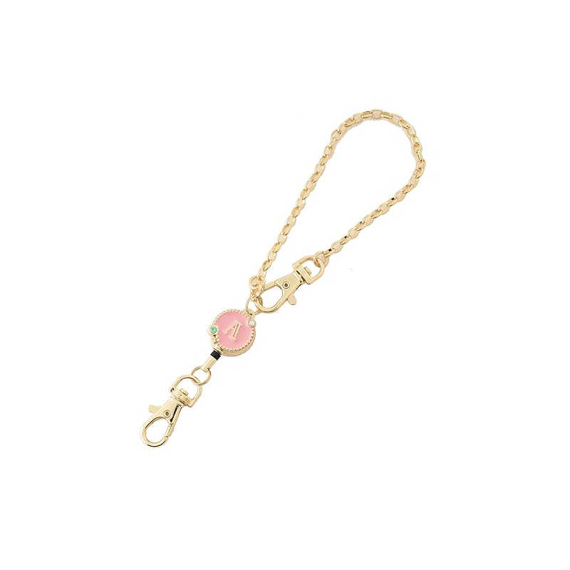 

[ afternoon tea living ] AfternoonTea LIVING keychain chain JD54 initial code reel chain A