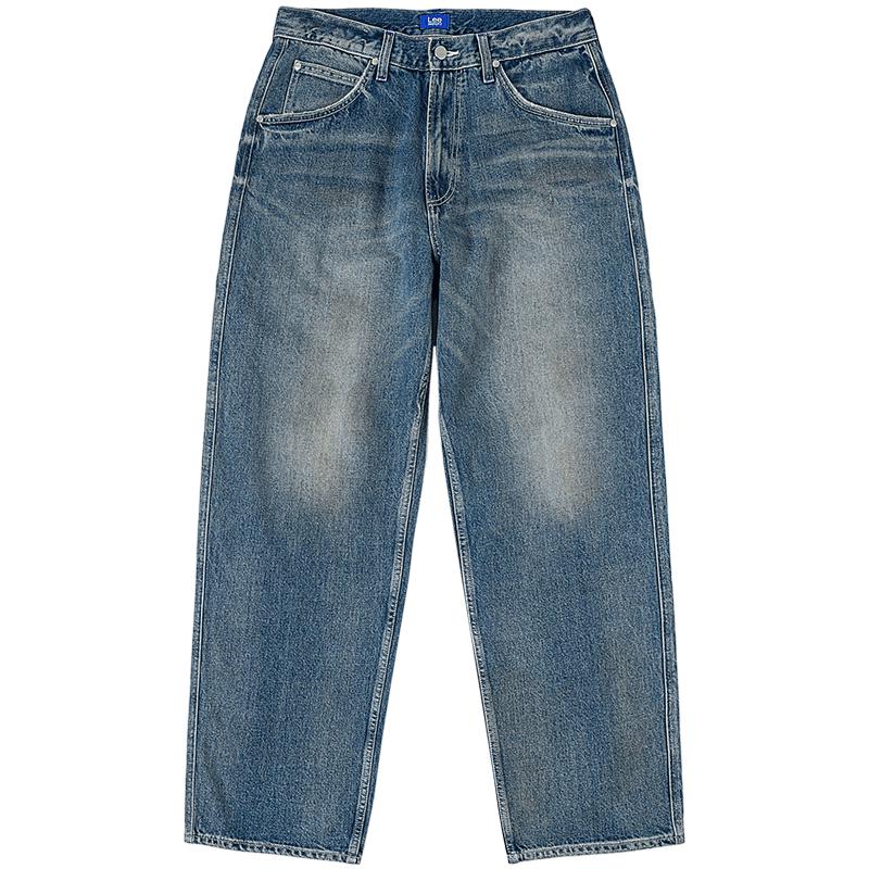 

Lee Men s Loose Straight Fit Mid Blue Jeans 31
