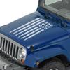 Car Hood Cover Sticker Graphics  Flag Decor Decal Universal for Jeep Renegade Patriot Wrangler JK L TJ Trail Hawk Rubicon