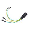 4 Pins Side Mirror Heating Function Connector Cable Plug and Play Replacement for X3 X4 X5 X6 E70 E71 F25 F26 F15 F16