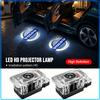 2 Pièces Lumière de Porte de Projecteur Lumière d'Accueil LED Lumière de Courtoisie Automatique Pour Volvo 240 C70 S40 S50 S60 S70 S80 S90 V40 V50 V60 V90 XC40 XC60 XC90 Vnl Camion