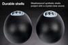 Meinl Percussion Egg Shaker Pair (Black ES2-BK)
