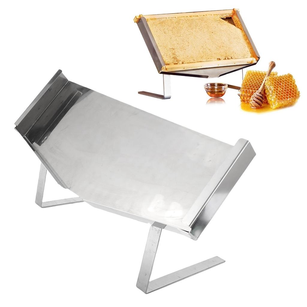 Frame Holder, Stainless Steel Honey Holder, Stand Bee Frame for Beekeeping Restaurants Bakeries