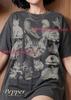 Cats Kittens Feline Animal Lover Vintage Sketch Comfort Colors® Tshirt, Retro Illustration Pet Owner Cute Kitty Meow Monochrome Tee