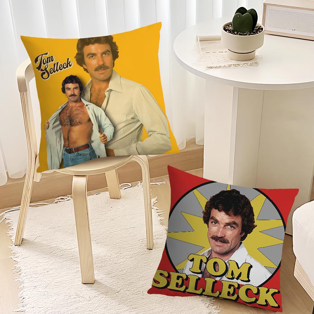 Tom Selleck Magnum cushion cover Decoration Room Shop Car Best Home Office Coffee Pillow Sofa Printing Nordic Simplicity Hit