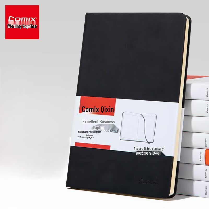 COMIX C5902 A5 Leatherette Notebook