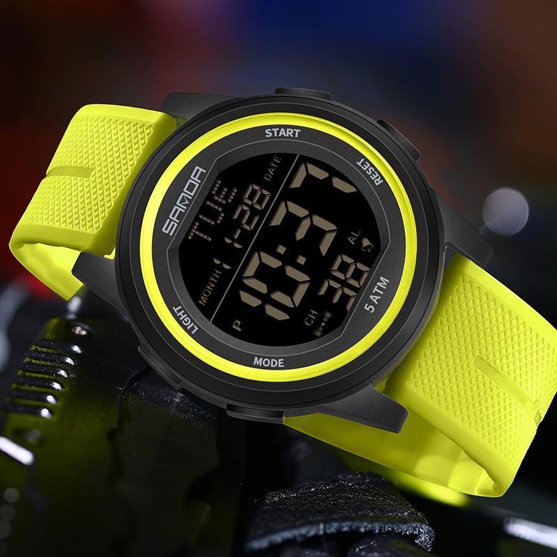 Outdoor Sport Electronic Watch Men Multifunction Watches Alarm Clock Chrono Waterproof LED Digital Watch Reloj Hombre