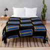 Blockbuster Logo Throw Blanket Softest Thermal Sleeping Bag Bed Fashionable Blankets