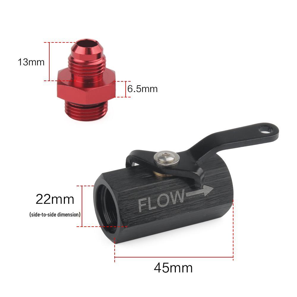AN6 Fuel Filter Shut-Off Valve for AN8/AN10 Components