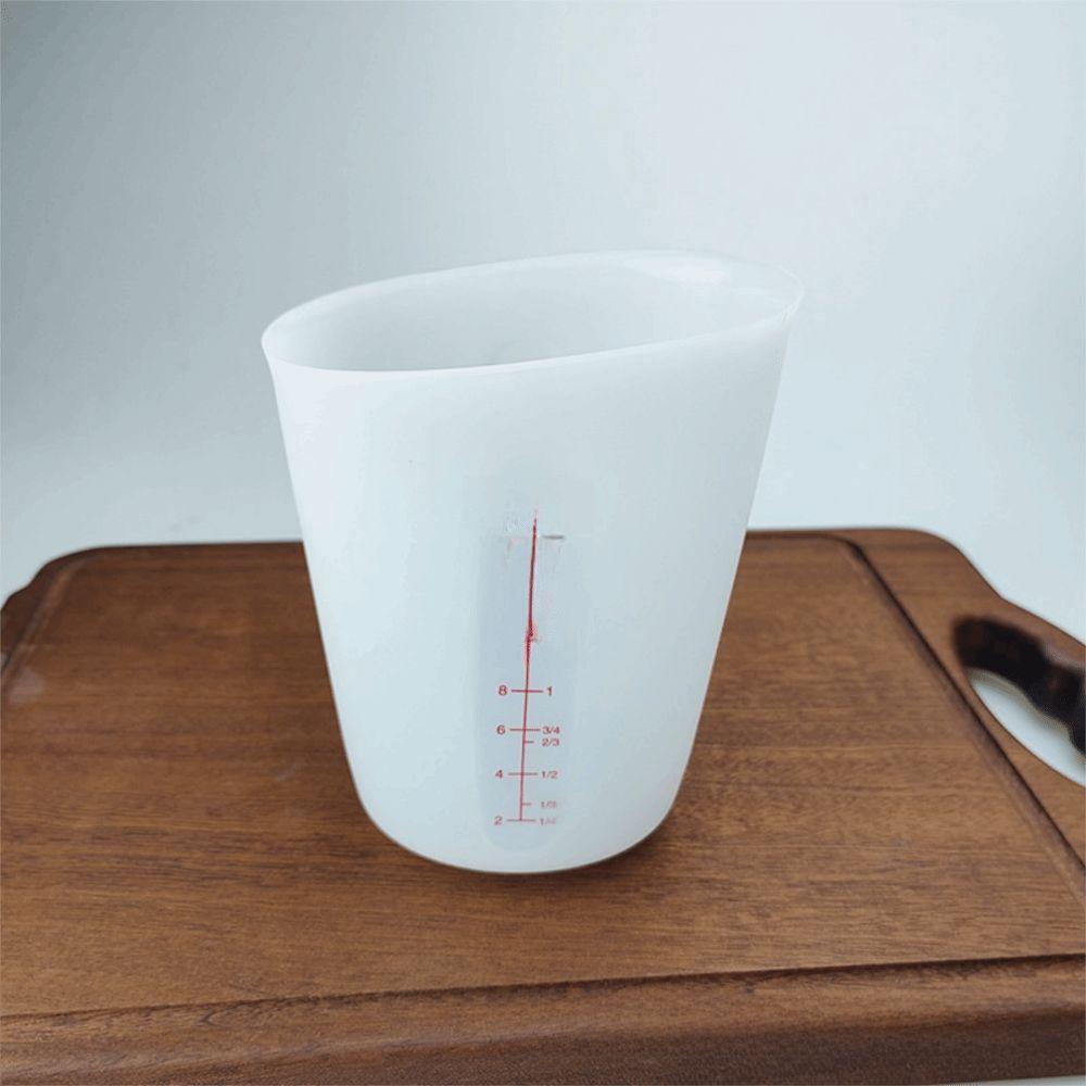 Flexible Measuring Cups Silicone Pouring Measure Cups Melting Cups  Gypsum Plaster Crafts