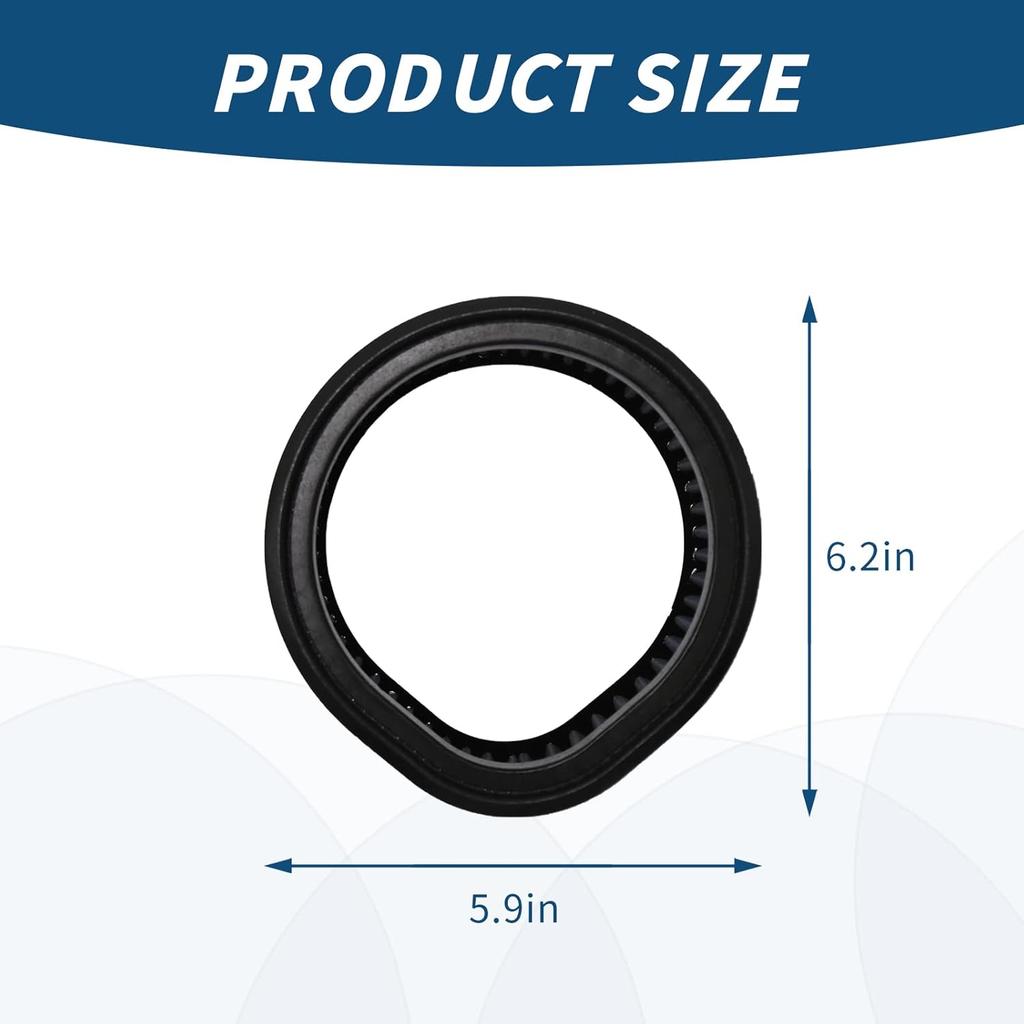 12-579 Motorcycle High Flow Air Cleaner Washable With Teardrop Air Filter Replacement For Harley Model S&S Super E & G Series Carburetors