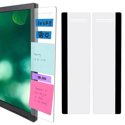Akrylskärm Memo Board Transparent Kort Telefonhållare Skrivbordsorganisatör Klistermärken Board Koreanska Pappersmaterial Kontorsmaterial