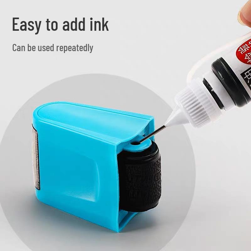 Privacy Seal Roller - Scrambled Confidentiality Seal for Secure Waybill and Personal Data Protection