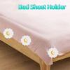 Flower Shape Bed Sheet Clips Plastic Bed Cover Fastener Multifunctional Bed Sheet Holder  Bedroom