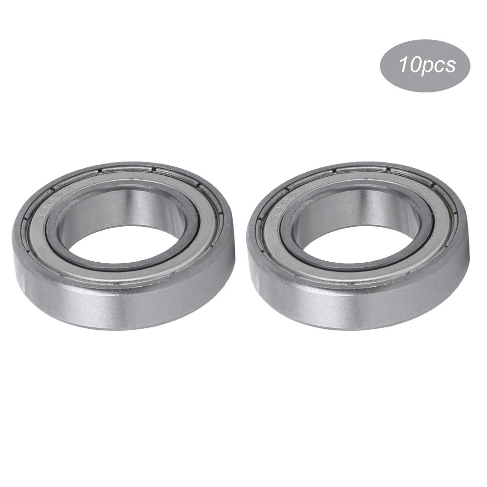10PCs Spindle Bearings 6903Z Mechanical Parts Lathe Accessory Deep Groove BearingSteel Flat