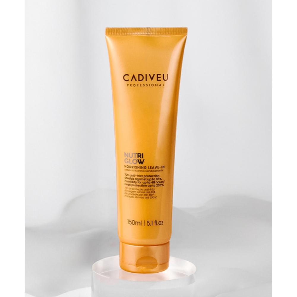Cadiveu Nutri Glow Leave In 150ml Riparazione Capelli Danneggiati Trattamento Senza Risciacquo