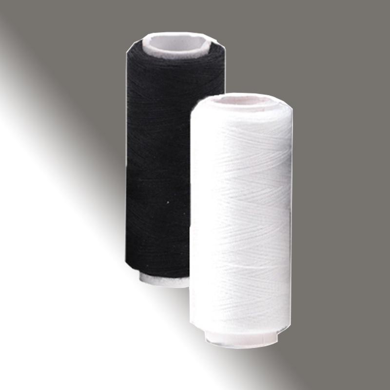 402 Fine Thread Sewing Machine & Hand Sewing Spools, White Cotton for Clothes, Quilts, Overlock - Large & Small Spools