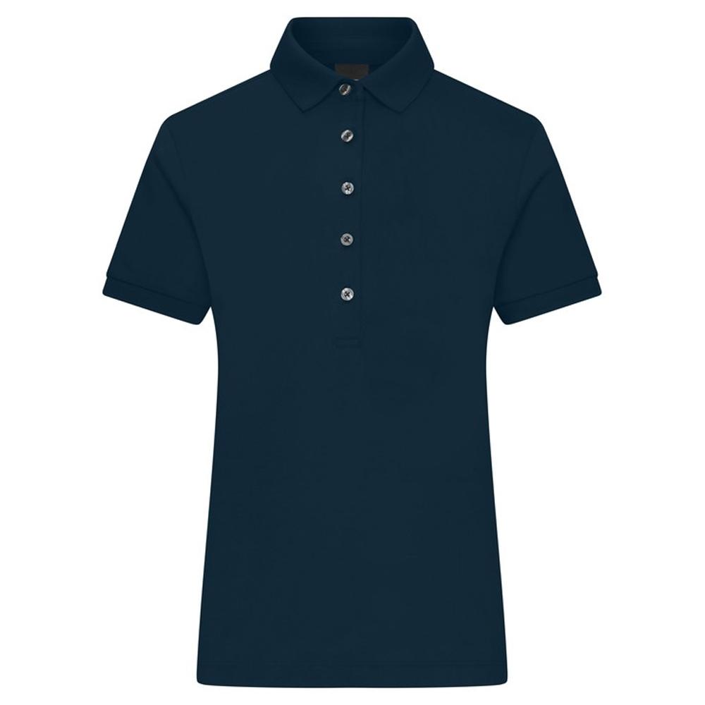 James and Nicholson Womens/Ladies Mercerised Cotton Polo Shirt