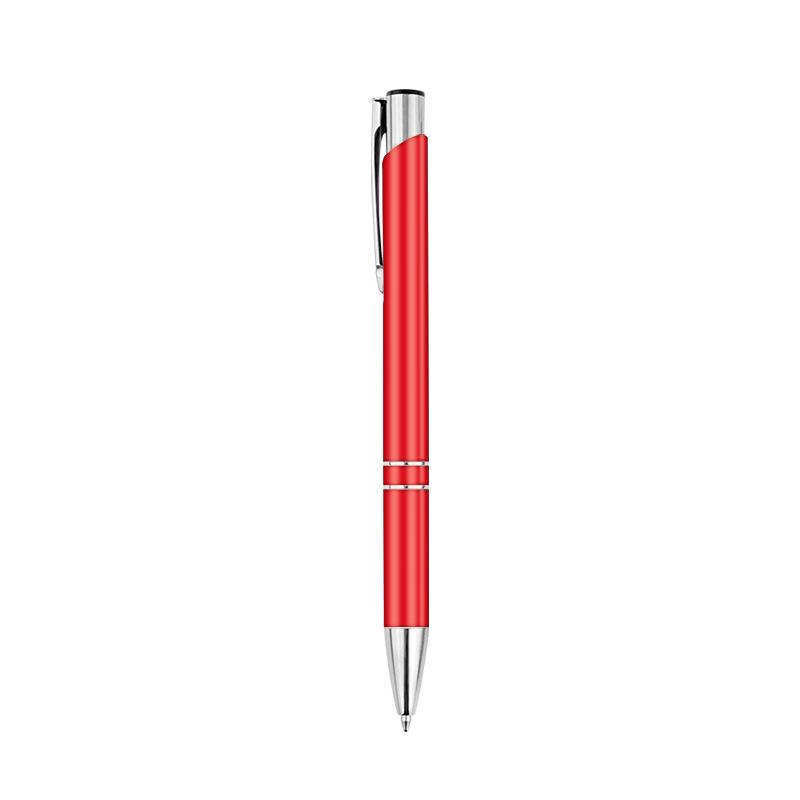Customizable High-End Metal Ballpoint Pen with Logo and Retractable Neutral Core for Business & Signatures