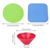 3pcs/Set Multifunctional Circular Bottle Cap Opening Pads, Bottle Opener, Kitchen Cookware Pads And Insulated Coasters