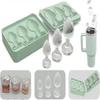 Prank Butt Plug Shaped Ices Cubes Trays, Silicone Mold For Diy Cake Chocolate Candyc