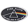 Pink Floyd Dark Side Of The Moon Oval Iron On Patch