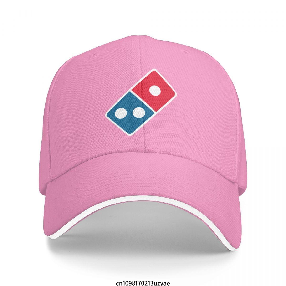 

Бейсболки з логотипом Dominos Pizza, кепка в стилі хіп-хоп, кепка-сендвіч, чоловічі, жіночі, регульована, для активного відпочинку на природі One Size