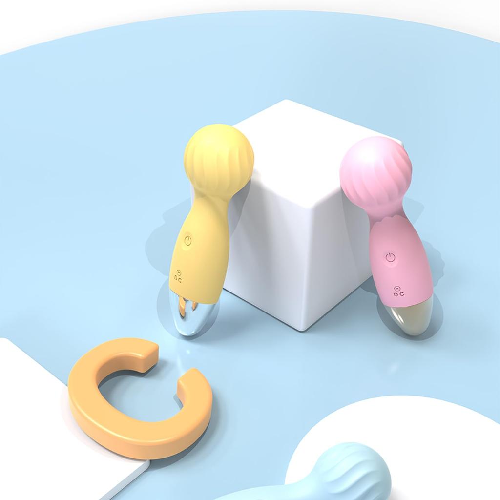 43mm Head Powerful Quiet Squirting Small Powerful Quiet Squirting Vibrator Development Treasure Rotor Spot Waterproof Quiet USB Rechargeable For Women