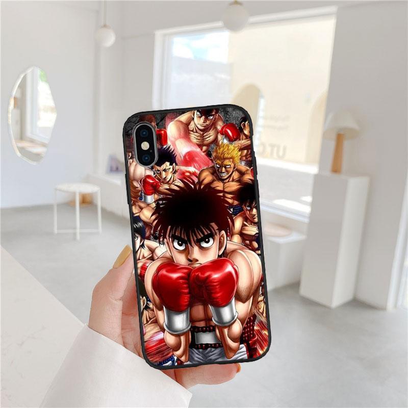 CJ64 Hajime no Ippo Soft Shell Phone Case for Xiaomi Poco C40 C50 C51 C55 C65 C71 C75 F3 F5 F6 F7 M2 M3 Pro Ultra
