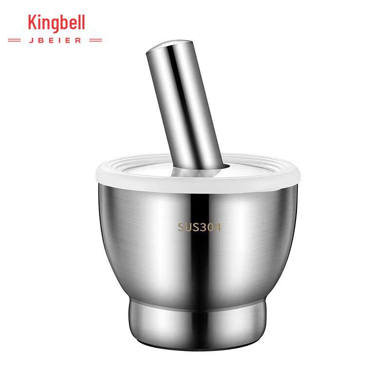 Jingbeier 304 Stainless Steel Mortar & Pestle