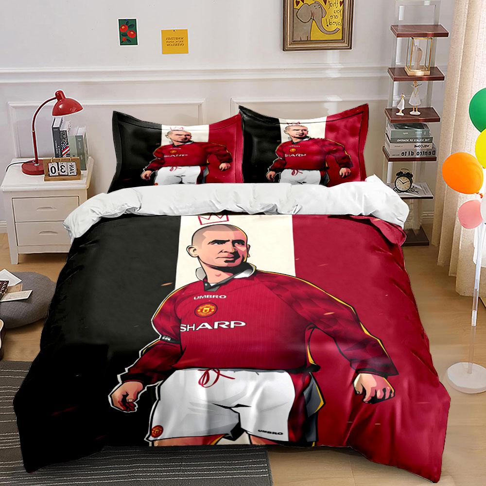 Soccer player graphic design. Bedding sets Duvet cover sets Duvet covers Pillowcases(1* Duvet Cover 2* Pillowcases without duvet insert)