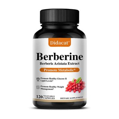 Berberine 500 Mg Supplement 120 Capsules