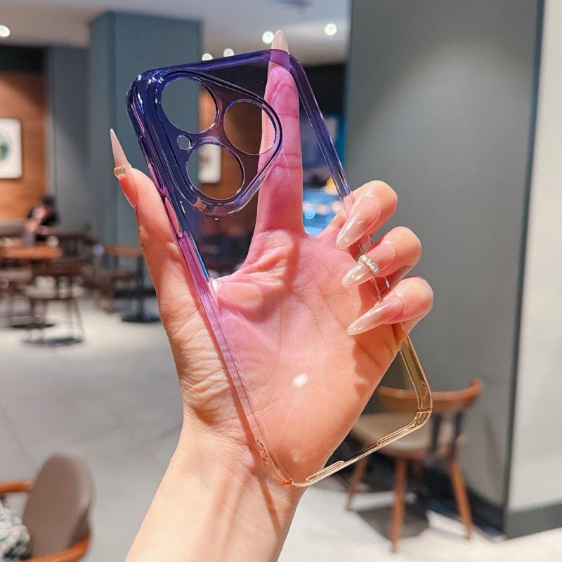Original Ultra Thin PC Colorful Transparent Case For Huawei Pura 90 Pro Max Pura 80 70 Pro Hard HD Clear Armor Gradient Cover