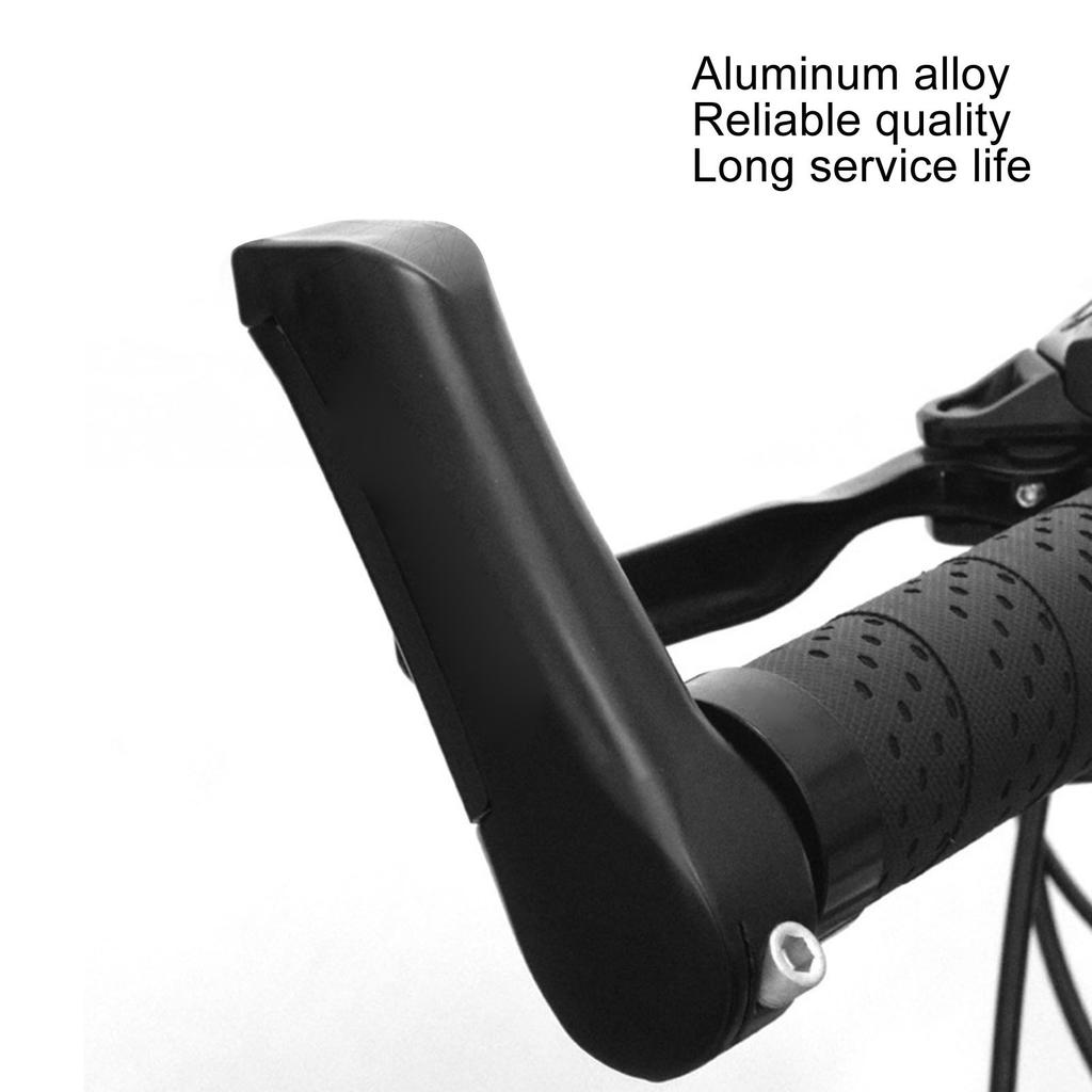 2Pcs Mountain Bike Handlebar Ends Aluminum Alloy Ergonomic Bicycle Bar Ends for 22.2mm Handlebar Bike
