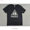 Toadies T Shirt Mens Large Triange Logo Band Merch Texas Black Vintage Washed Casual Homme Comfortable Fashion Stylish
