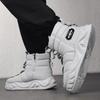 Winter Snow Boots, Cotton Shoes, Velvet Warm Boots, Cotton Men's Shoes, Trendy Shoes, High-top Outdoor Men Boots