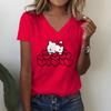 New T Shirts Fashion Disney Mickey Minnie Mouse Print T-shirt Women Trend Female Tops Cute Tees Colorful Streetwear T-shirts