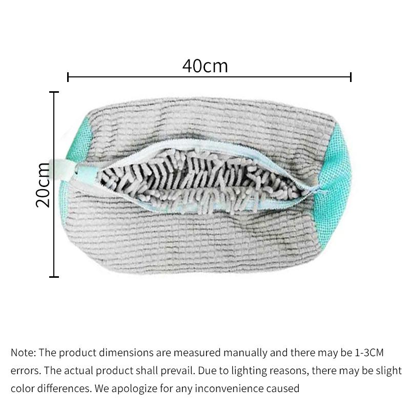 Laundry Bags Shoe Washing Machine Bag-with Zipper Laundry Bag with Rich Fluff Inside, Perfect for Sneakers and Casual Shoes