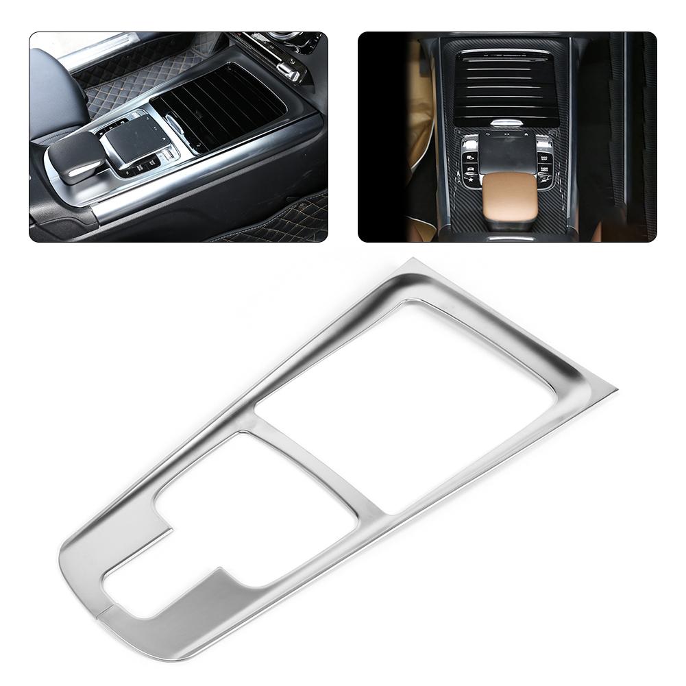 Center Console Decoration Panel Interior Trim Fit for   GLB B Class W247 X247 19-20(Carbon   Texture )