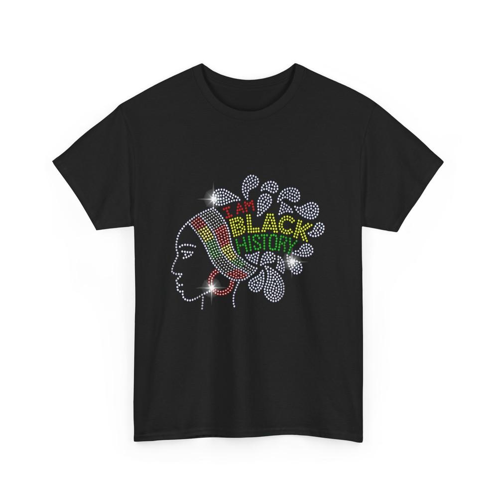 I Am Black History Shirt, Black History Month Black Melanin Women Girls Shirt