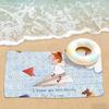 Cartoon C-coco and W-Wondrous Towel Drying Bath Towel Applicable To Light Swimming Camping Yoga Beach Out