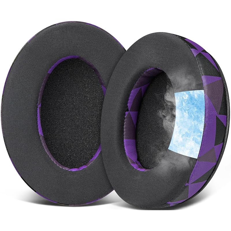 

SOULWIT cooling gel pad ear pads for HyperX Cloud 1/2/3/Pro/Core/Alpha/Alpha S/Alpha Pro/Flight/Flight S/Stinger/Stinger S, CloudX Stinger/Stinger