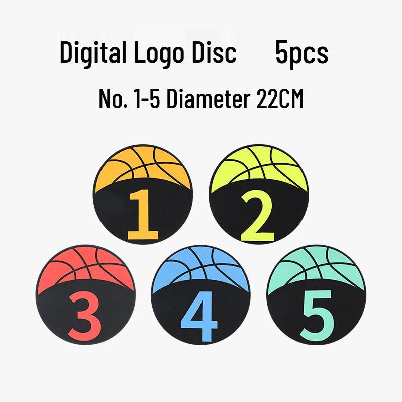 Non-slip Digital Football Training Mat for Children – Sensory Integration & Obstacle Course Disc